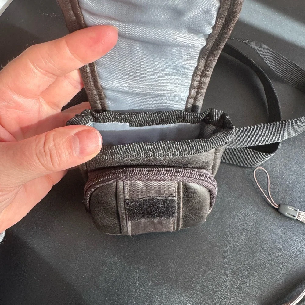 Compact Black Camera Bag